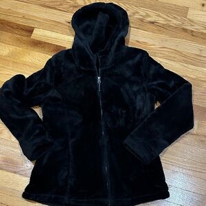 32 degrees heat Black Fleece Zip-Up Hoodie